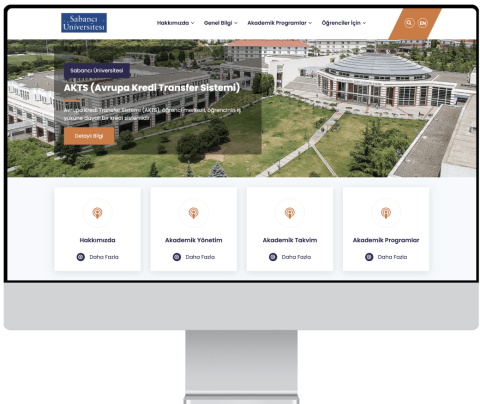 Sabancı Üniversitesi ECTS Website